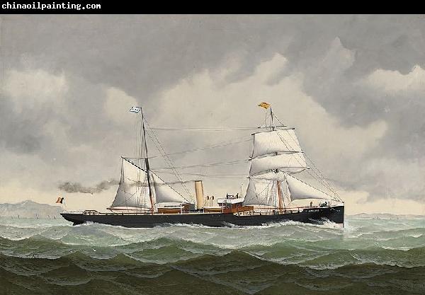 John Henry Mohrmann The Belgian steamer Amelie bound for Spain