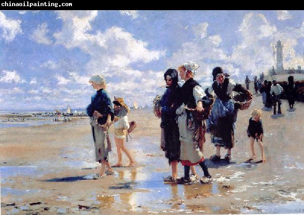 John Singer Sargent Oyster Gatherers of Cancale