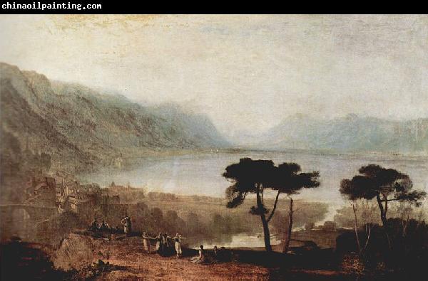 Joseph Mallord William Turner Der Genfer See von Montreux aus gesehen