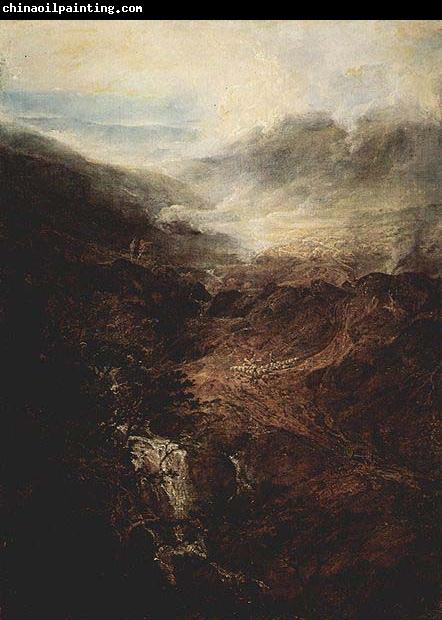 Joseph Mallord William Turner Morgen in den Corniston Fells, Cumberland