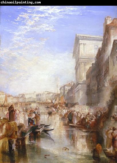 Joseph Mallord William Turner The Grand Canal - Scene - A Street In Venice