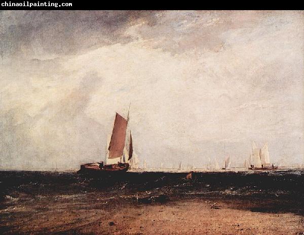 Joseph Mallord William Turner Fischen am Blythe-sand, die Flut setzt ein