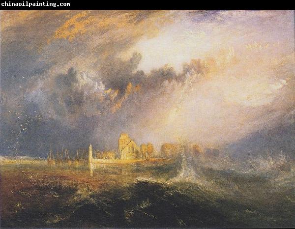 Joseph Mallord William Turner Quillebeuf, Mouth of the Seine