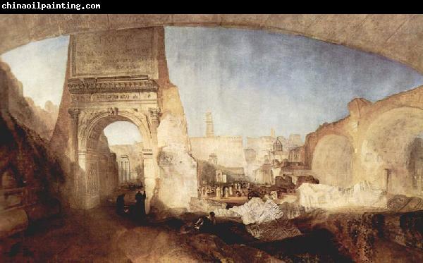 Joseph Mallord William Turner Das Forum Romanum, fur Mr. Soanes Museum