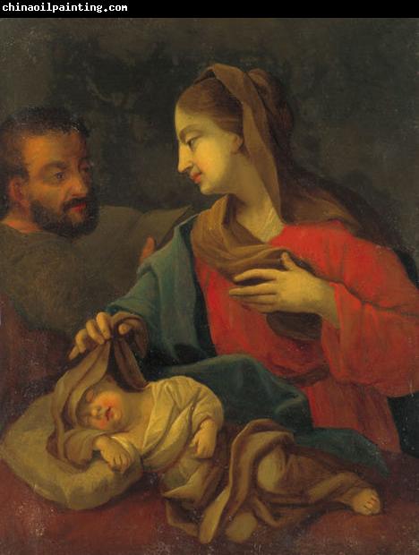 Josephus Laurentius Dyckmans Holy Family with sleeping Jesus