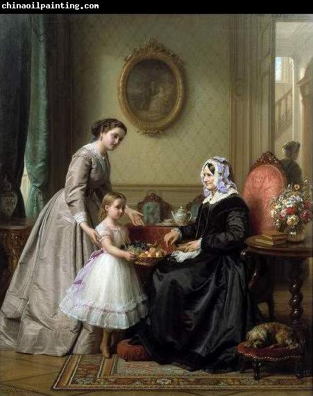 Josephus Laurentius Dyckmans La Fete de la Grandmere