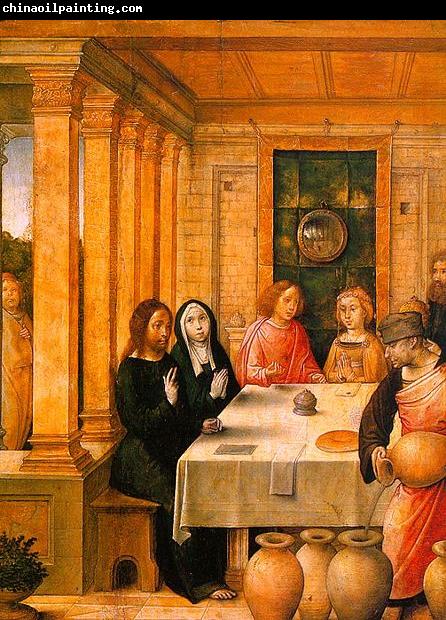 Juan de Flandes The Marriage Feast at Cana