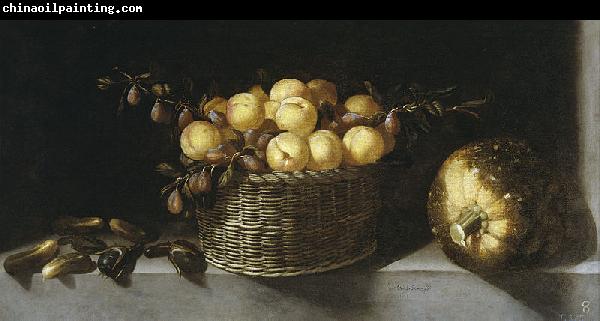 Juan van der Hamen y Leon Still life with fruit and vegetables