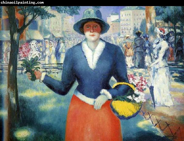 Kazimir Malevich Flowergirl