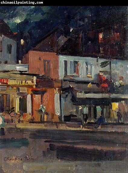 Konstantin Alekseevich Korovin Moon Night, Paris