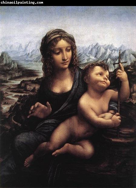 LEONARDO da Vinci Madonna with the Yarnwinder