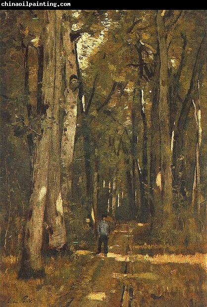 Laszlo Paal In the Forest of Fontainebleau