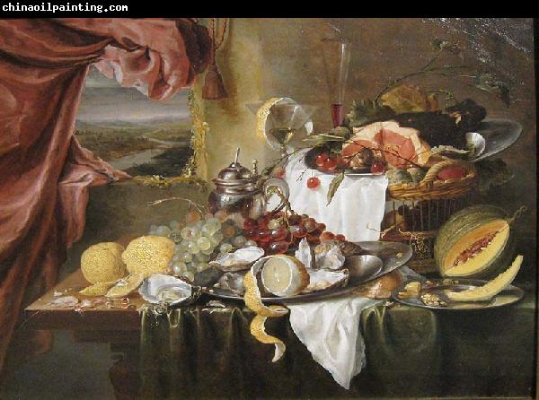 Laurens Craen Still Life with Imaginary View