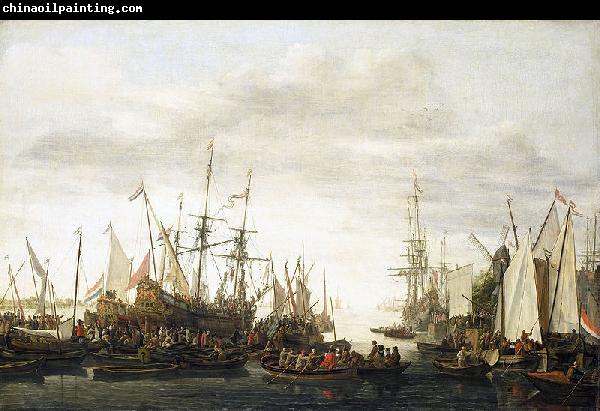 Lieve Verschuier The keelhauling, according to tradition, of the ship's doctor of Admiral Jan van Nes