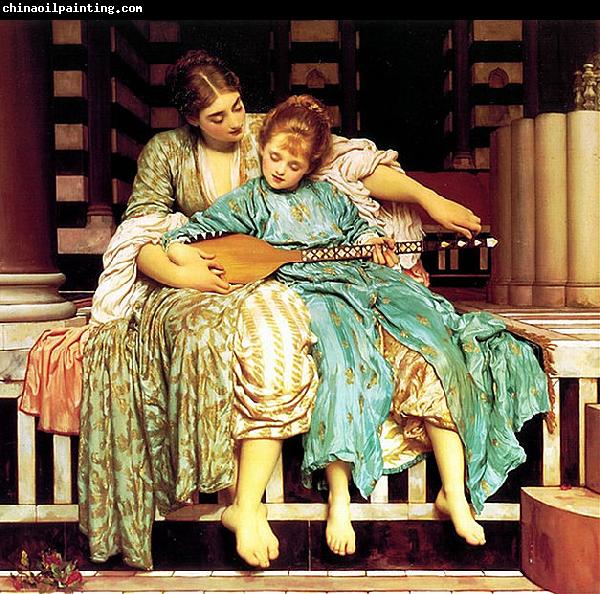 Lord Frederic Leighton Mussic Lesson