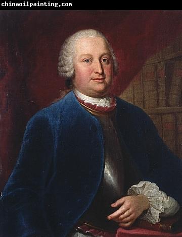 Louis de Silvestre Portrait of Heinrich von Brehl