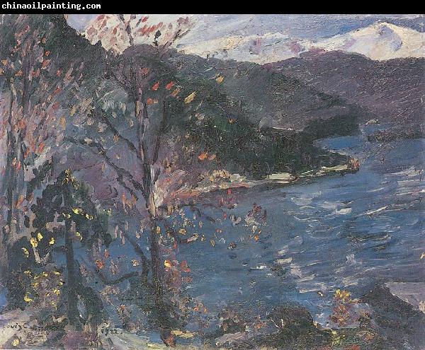 Lovis Corinth Walchensee im Herbst