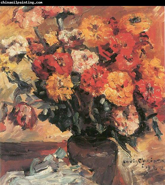 Lovis Corinth Zinnien