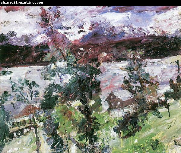 Lovis Corinth Walchensee, Neuschnee