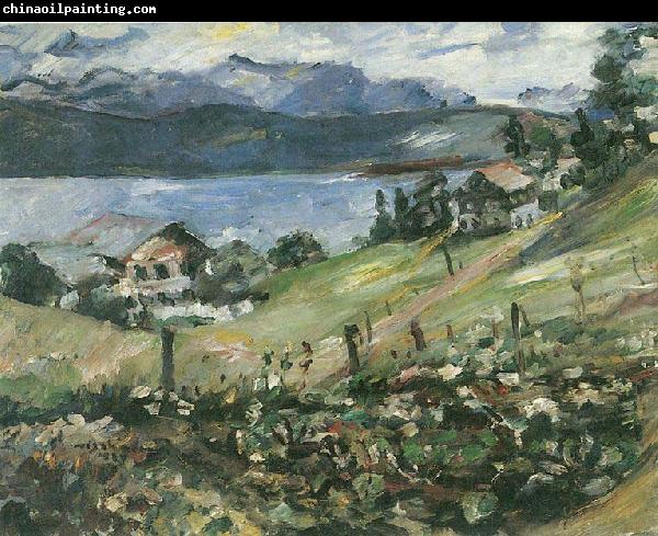 Lovis Corinth Walchensee, Gemusegarten