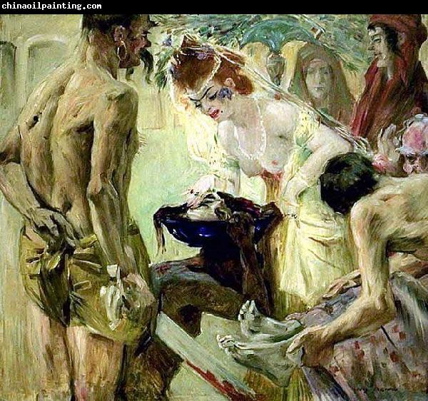 Lovis Corinth Salome, I. Fassung