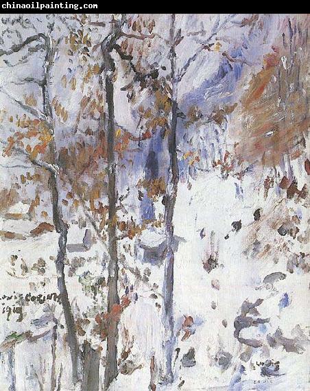 Lovis Corinth Walchensee, Schneelandschaft