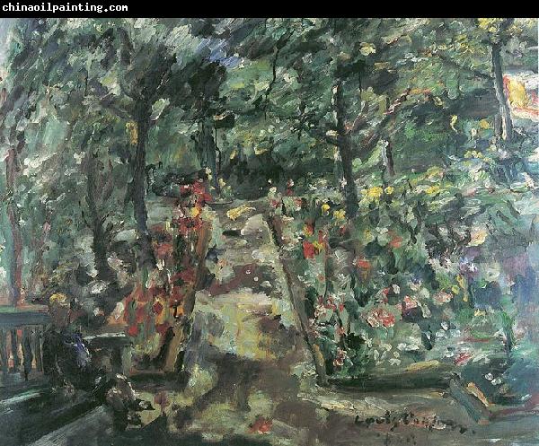 Lovis Corinth Garten in Berlin-Westend