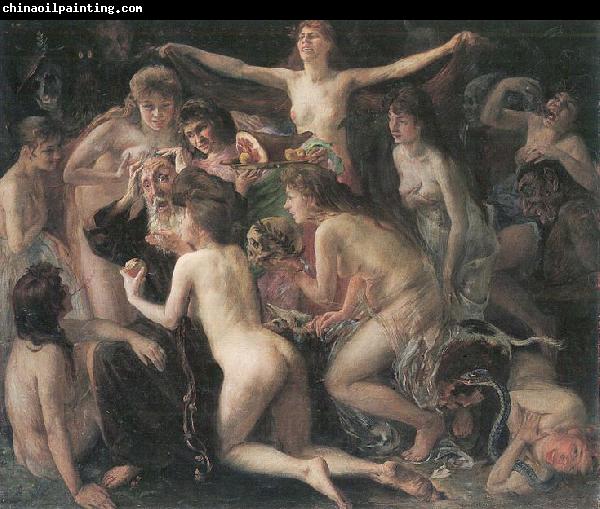 Lovis Corinth Die Versuchung des hl. Antonius