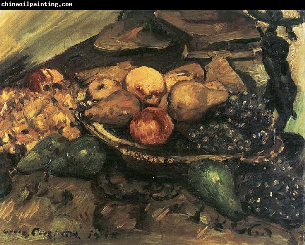 Lovis Corinth Fruchtestillleben