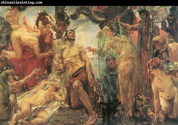 Lovis Corinth Versuchung des heiligen Antonius