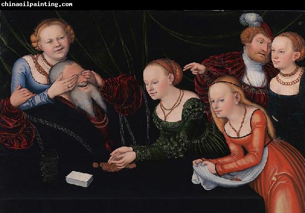 Lucas Cranach the Elder courtesans