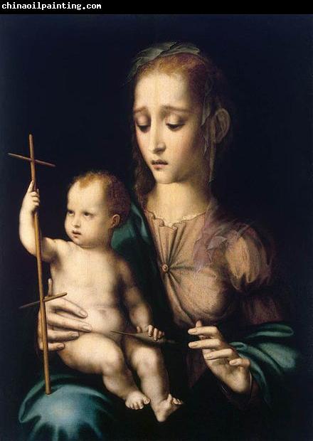 MORALES, Luis de Madonna with the Child