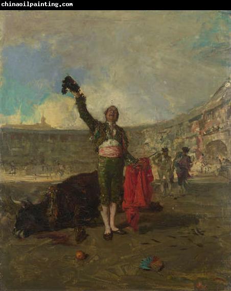 Mariano Fortuny y Marsal The Bull-Fighters Salute