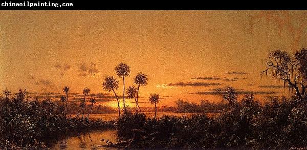 Martin Johnson Heade After Sunset