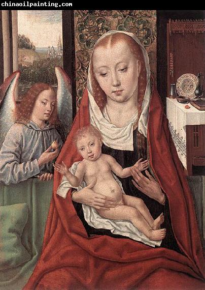 Master of the Saint Ursula Legend Virgin and Child with an Angel