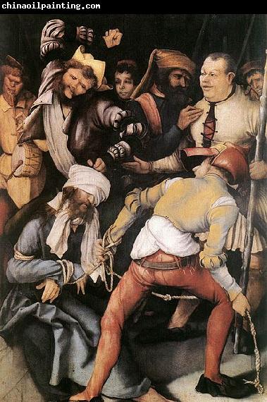 Matthias  Grunewald The Mocking of Christ