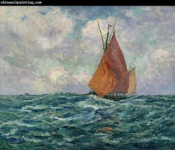 Maxime Maufra Thonier en mer