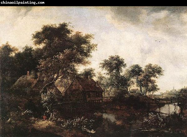 Meindert Hobbema The Water Mill