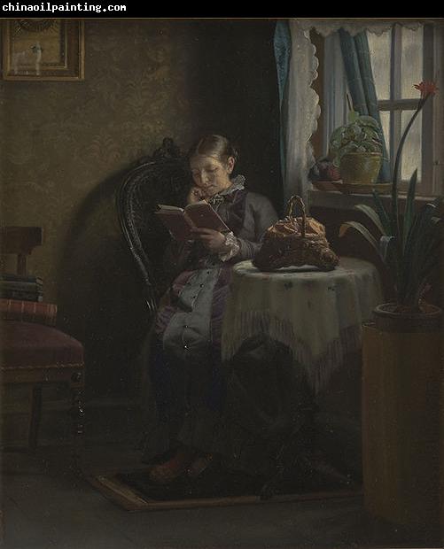 Michael Ancher Anna Ancher reading