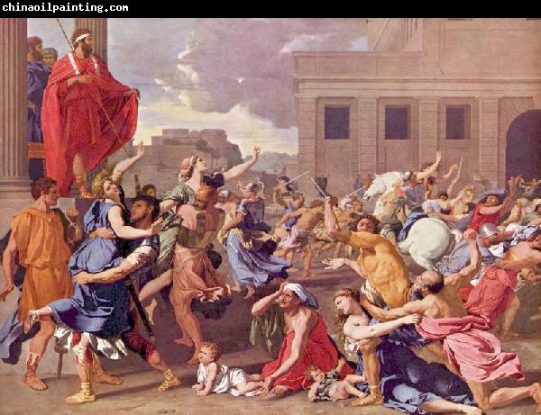 Nicolas Poussin The Rape of the Sabine Women