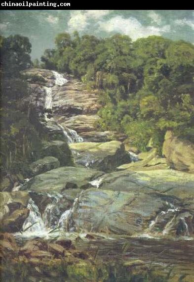 Nicolas-Antoine Taunay Small Cascade in Tijuca