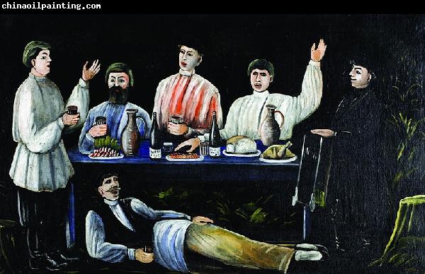 Niko Pirosmanashvili Molokani Carousing