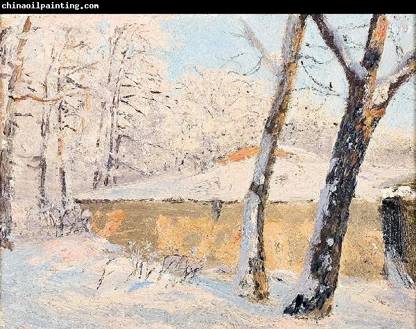 Nikolay Nikanorovich Dubovskoy Trees in the snow