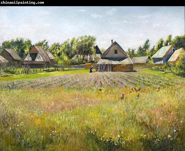 Nikolay Nikanorovich Dubovskoy Rural landscape