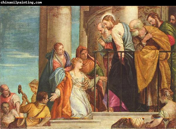 Paolo Veronese Die Heilung des Blutfussigen