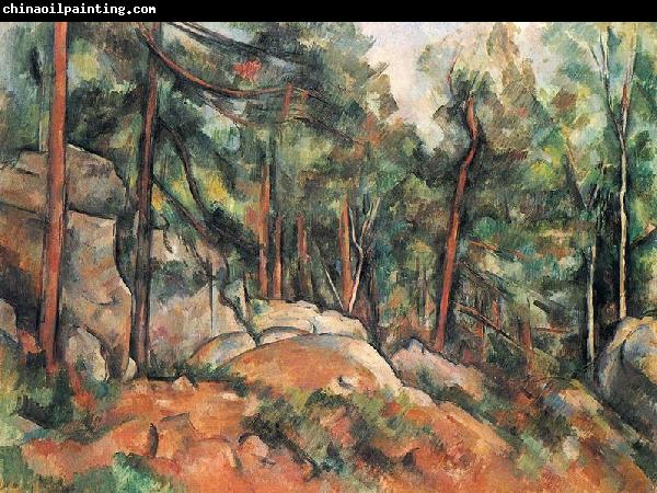 Paul Cezanne Im Wald