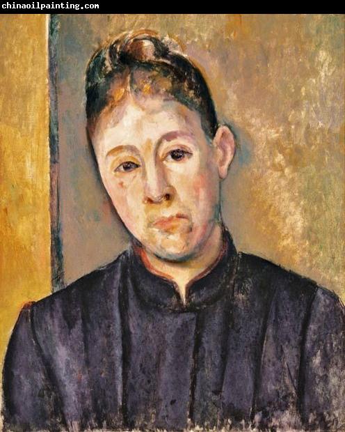 Paul Cezanne Portrait of Madame Cezanne