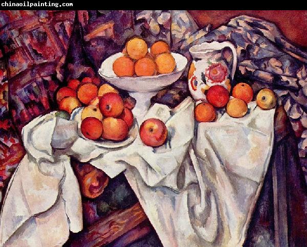 Paul Cezanne Stilleben mit Apfeln und Orangen