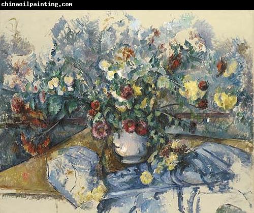 Paul Cezanne Grand bouquet de fleurs