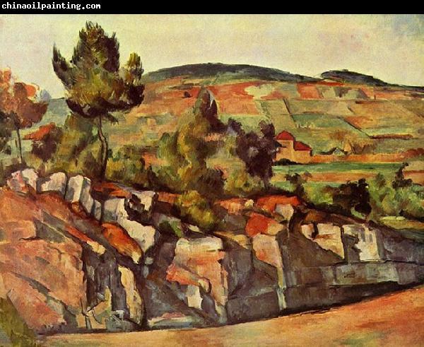 Paul Cezanne Berge in der Provence